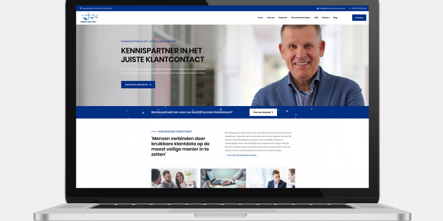 TROTS! Nieuwe website Bauduin Consultancy